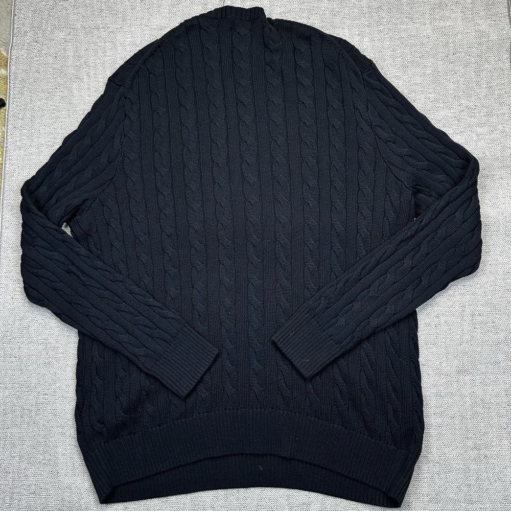 Polo Ralph Lauren Men's 3XLT Pullover CABLE Knit Sweater PONY NWT $148 Preppy - Picture 2 of 7